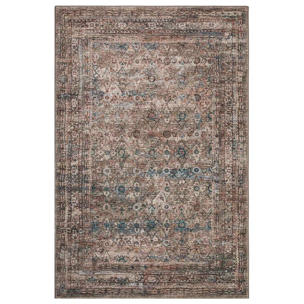 Dalyn Rug Company Jericho 10" Round Latte Indoor/Outdoor Area Rug, , large