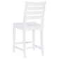 Linon Home Decor Flynn 22" Counter Stool in White, , large