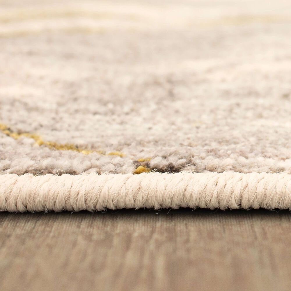 Karastan Axiom Ebb 92114-70042 5&#39;3&quot; x 7&#39;10&quot; Dove Area Rug, , large