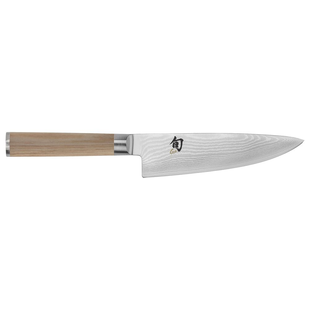 Shun Classic Blonde Chef"s 6" in Knife in Blonde and Silver, , large