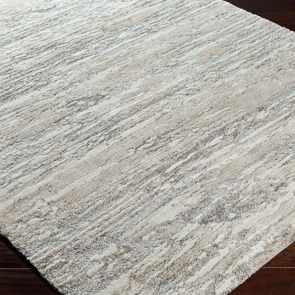 Surya Venice 8&#39;10&quot; x 12&#39;4&quot; Medium Gray, Tan and Ivory Area Rug, , large