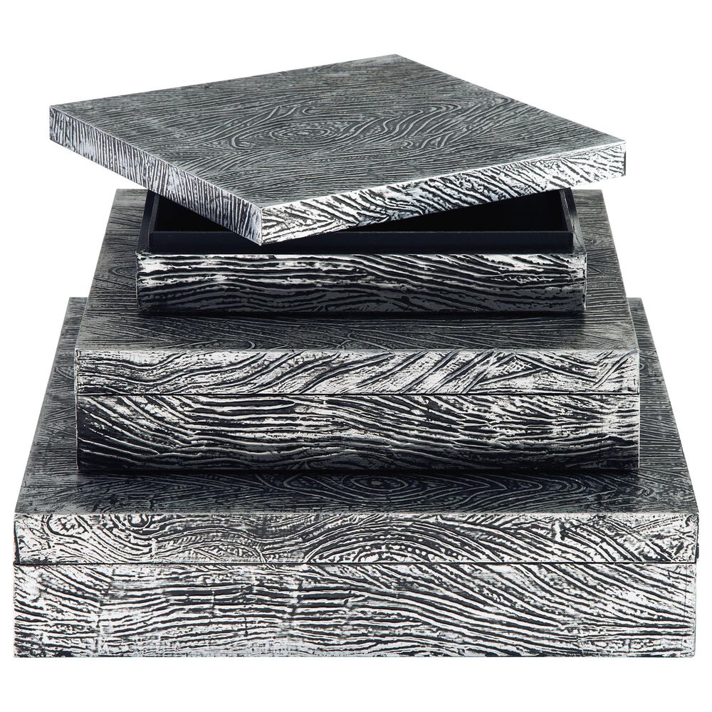 Ashley Keldy 3-Piece Box Set in Antique Pewter, , large