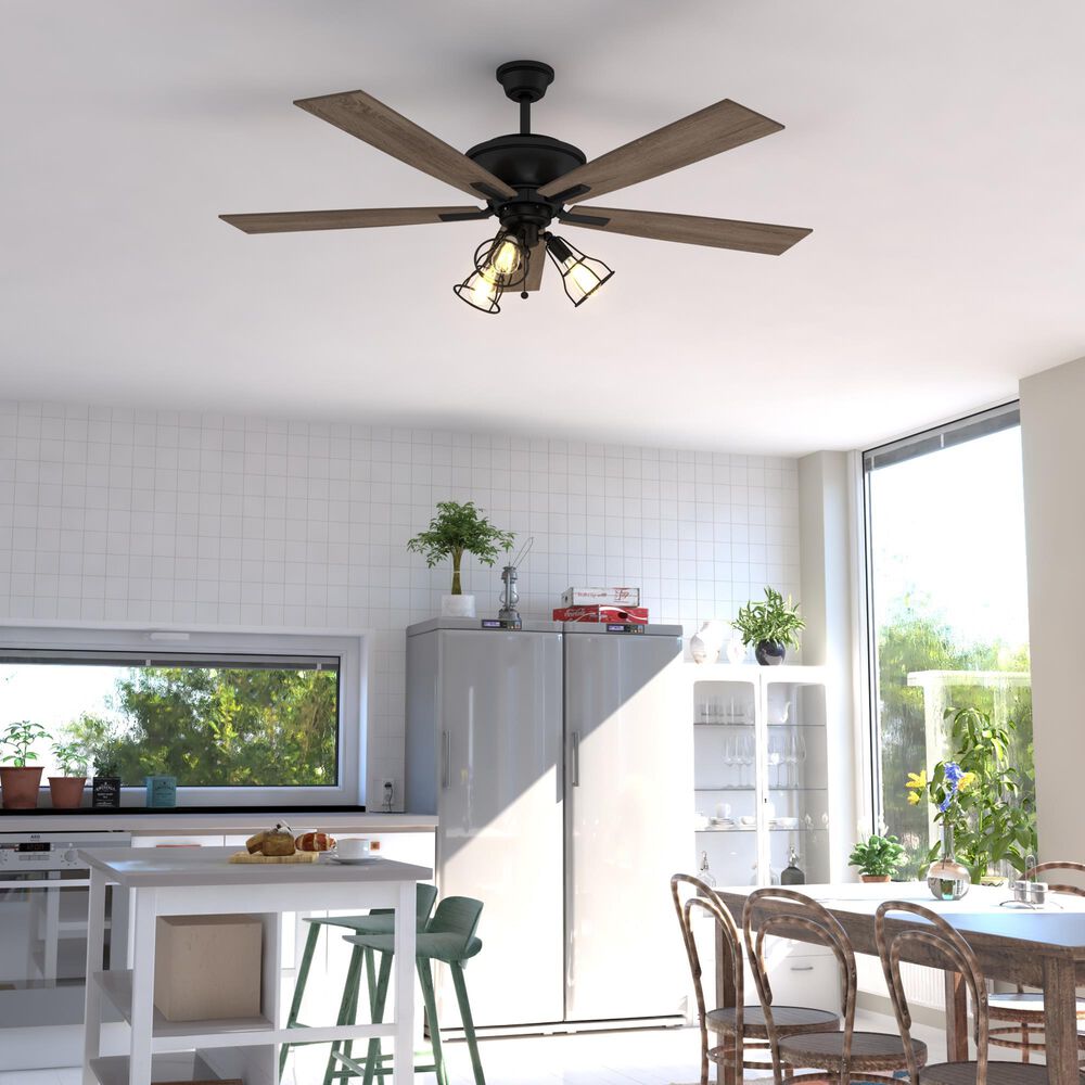 Vaxcel Clybourn 52" LED Ceiling Fan in Bronze, , large