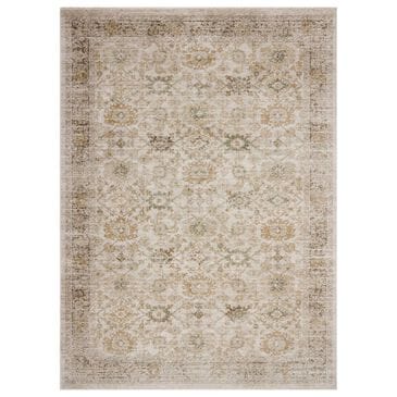 Loloi Pace Natural and Multicolor 9"6" Round Area Rug, , large