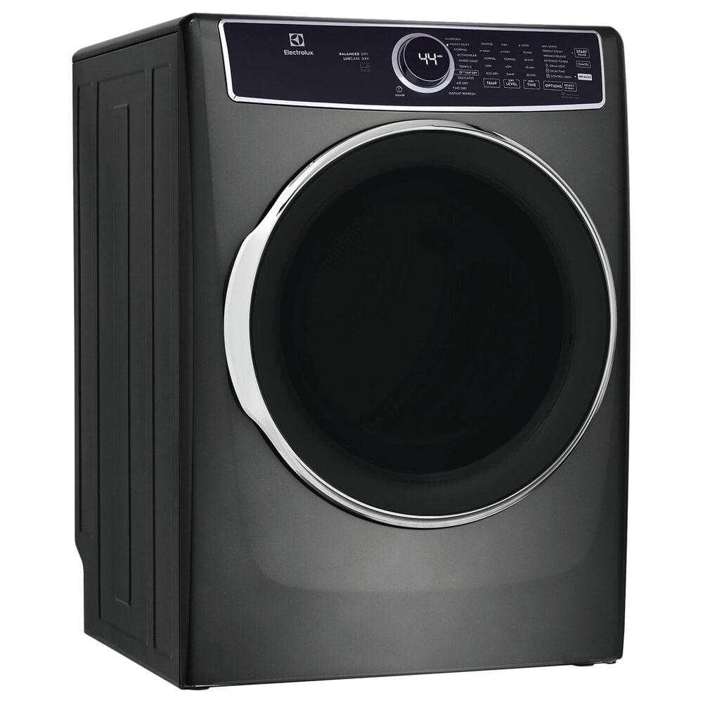 Electrolux 4.5 Cu. Ft. Front Load Washer and 8.0 Cu. Ft. Electric Dryer Laundry Pair in Titanium, , large