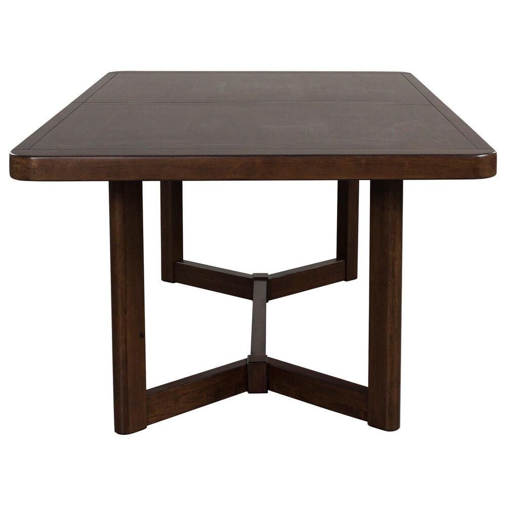 Ashley Dilenno Rectangular Dining Table in Rich Warm Brown - Table Only, , large