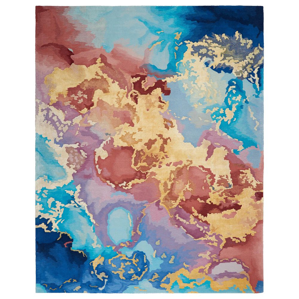 Nourison Prismatic PRS18 8"7" x 11"6" Multicolor Area Rug, , large