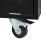 HOMLUX 102" Kitchen Island with Extendable Dining Table in Black, , large