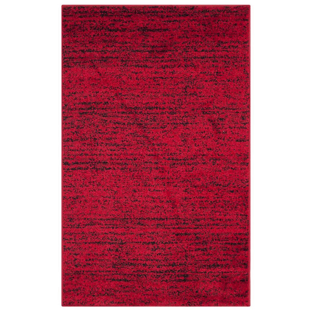 Safavieh Adirondack ADR117F-4 4' x 6' Red/Black Area Rug, , large