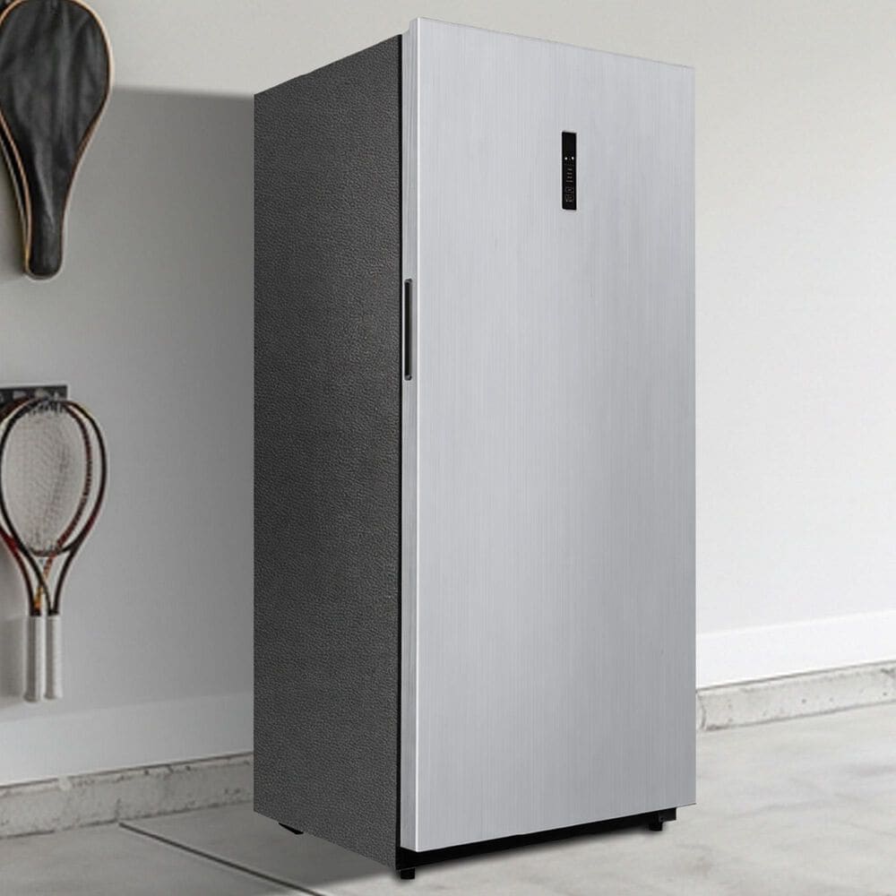 Element 17 Cu. Ft. Upright Convertible Freezer/Refrigerator in Stainless Steel, , large