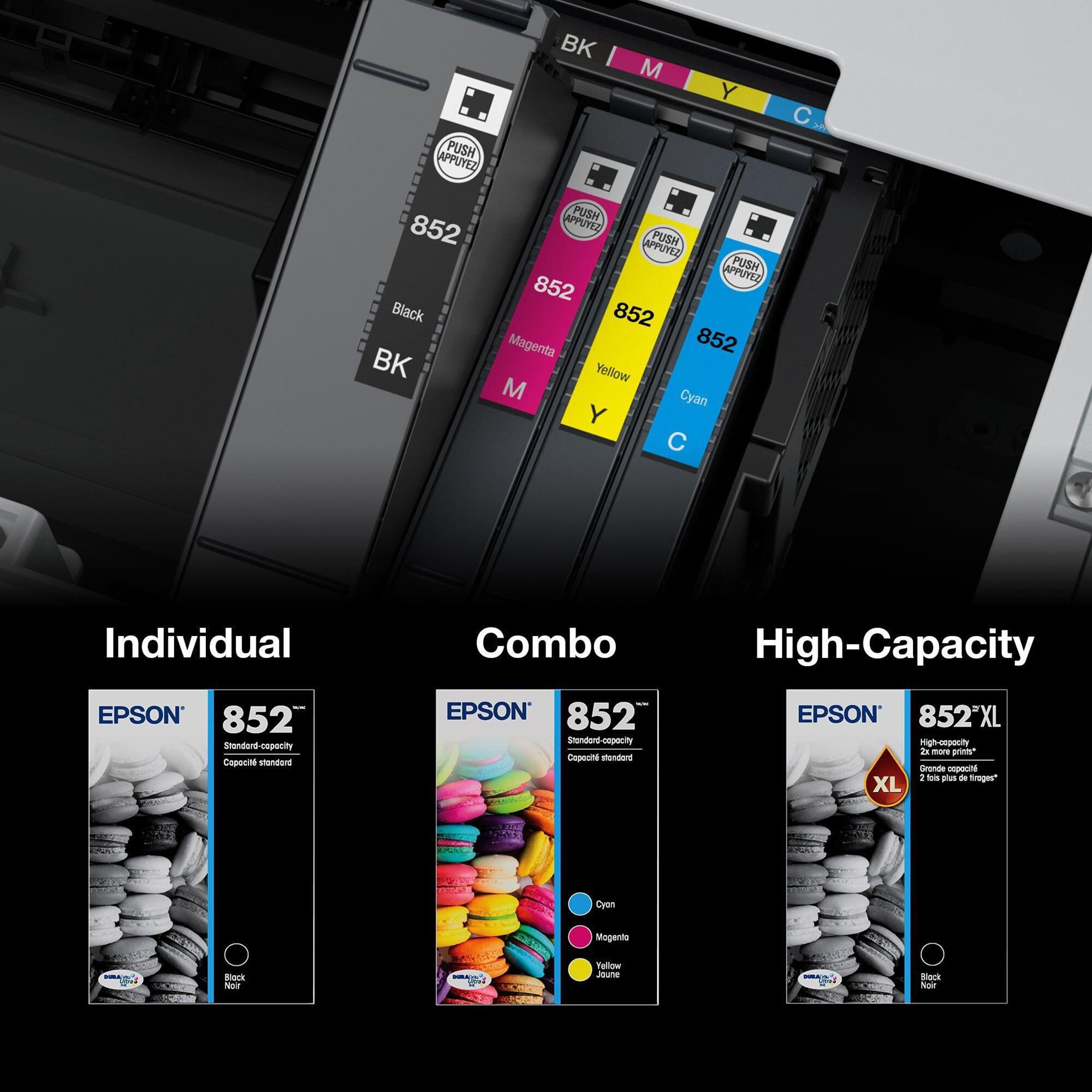 Epson T852XL DuraBrite Ultra Ink High Capacity Black with T852