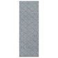Momeni Como COM-3 3" x 8" Blue Runner, , large