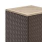 Homestyles Palm Springs 3-Piece Patio Sectional Set in Brown, , large