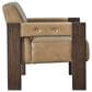 Ashley Adlanlock Accent Chair in Toast, , large