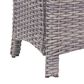 South Sea Rattan Saint Tropez Patio End Table in Stone, , large