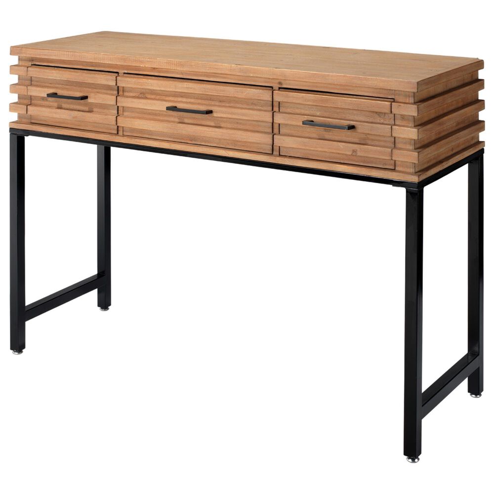 Jamie Young Langford Console Table in Brown and Black, , large