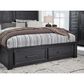 Millenium Foyland 5-Piece Queen Bedroom Set in Black and Brown, , large