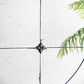 A&B Home Antique Glass Wall Mirror in Black, , large