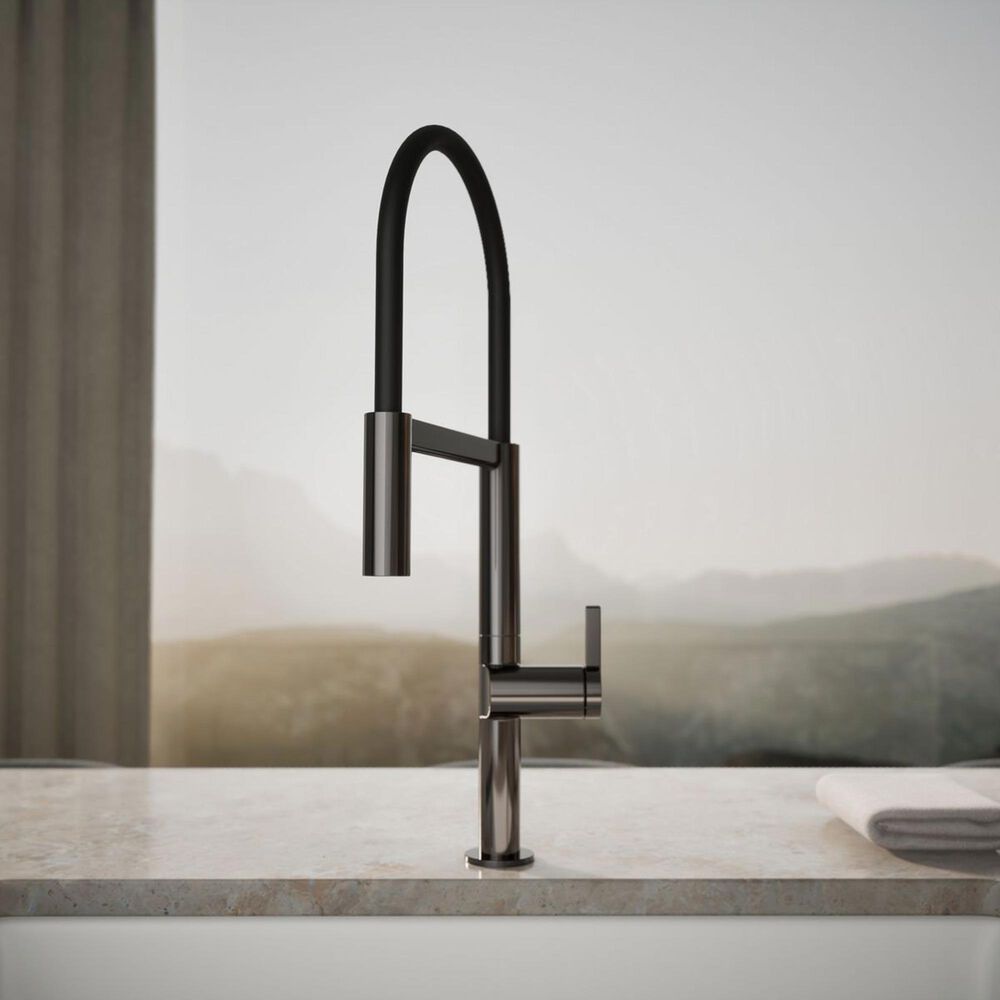 Kohler Components Semi-Professional Kitchen Sink Faucet in Vibrant Titanium, , large