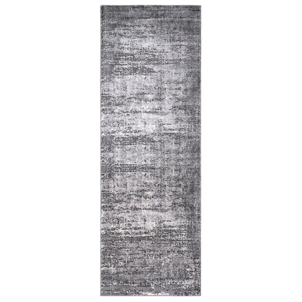 Surya Tibetan TBT-2305 2"7" x 7"6" Taupe, Gray and Charcoal Runner, , large