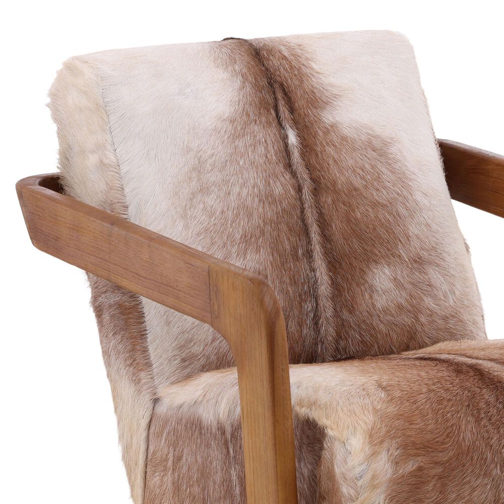 Blue Sun Designs Bautista Accent Chair in Brown, , large