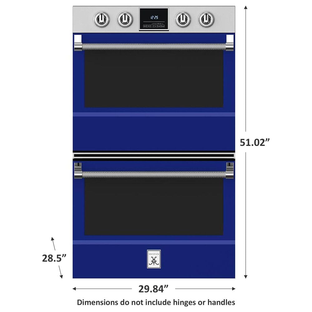 Hestan 30&quot; Double Electric Wall Oven with Convection and TwinVection in Prince, , large