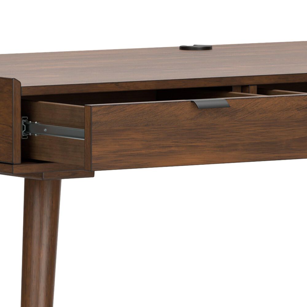 Ashley Lyncott 2-Piece Desk and Bookcase Set in Brown, , large