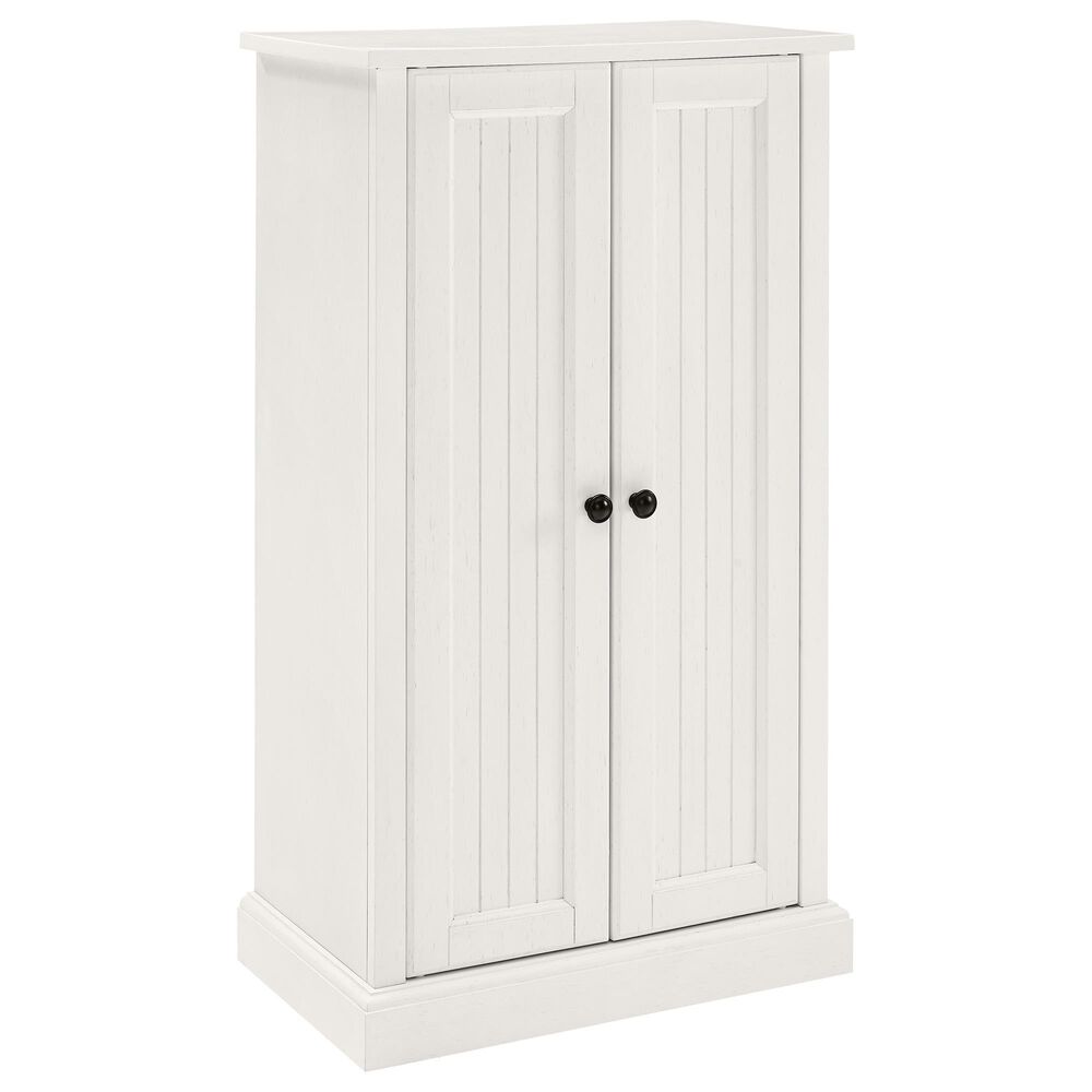 Crosley Furniture Seaside Accent Cabinet in White, , large
