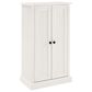 Crosley Furniture Seaside Accent Cabinet in White, , large