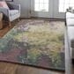 Feizy Amira 3"6" x 5"6" Purple and Green Area Rug, , large