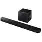 Samsung 85" Class R85H Series Micro RGB 4K UHD Vision AI - Smart Tizen TV with Q-Series 5.1.2 Channel Soundbar System in Titan Black and Black, , large