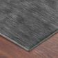 Dalyn Rug Company Soft Essentials Solid Graphite 10" x 14" Area Rug, , large