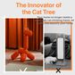 HOMLUX Giraffe Cat Tower Climb Toy Play Center in Orange, , large