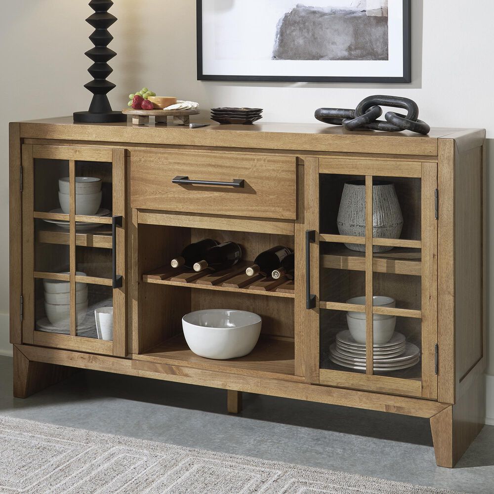 Millenium Sherbana Dining Server in Light Brown, , large