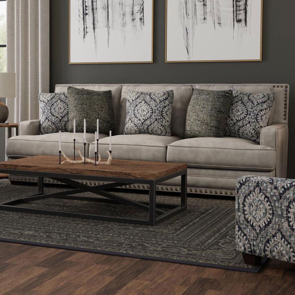 Henderson Tayson Stationary Sofa in Antelope Dove, , large