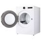 LG 7.4 Cu. Ft. Smart Front Load Gas Dryer with Sensor Dry and Steam in White, , large