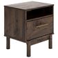 Ashley Calverson 1-Drawer Nightstand in Mocha, , large