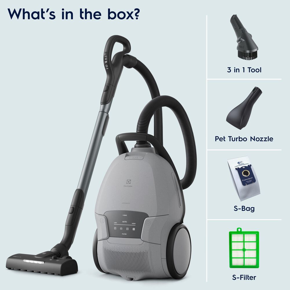 Electrolux Ultimate800 Bagged Canister Vacuum in Urban Grey, , large
