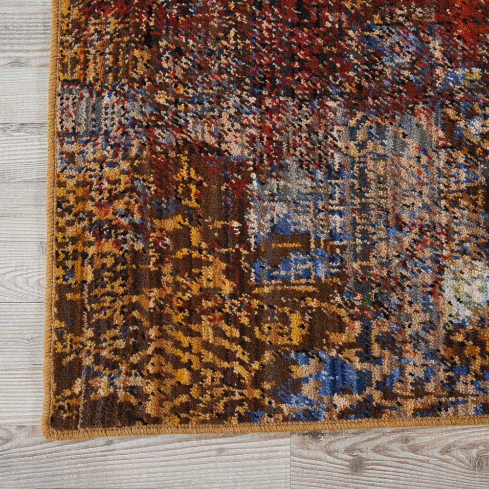 Nourison Chroma CRM03 5&#39;6&quot; x 8&#39; Ember Glow Area Rug, , large