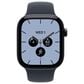 Apple Watch Series 12 (GPS + Cellular) 42mm Night Blue Ceramic Case with Navy Blue Sport Band - M/L and 2-Year AppleCare+, , large