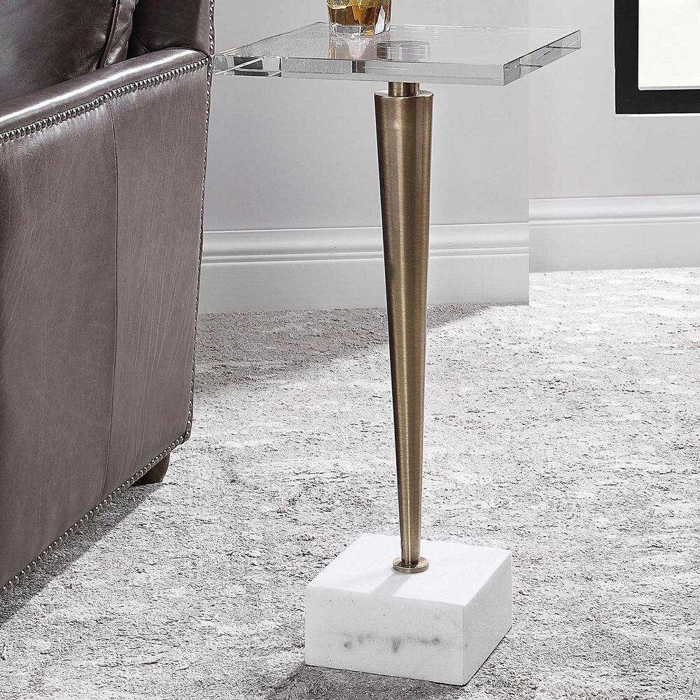 Uttermost Campeiro Drink Table in Gold , , large