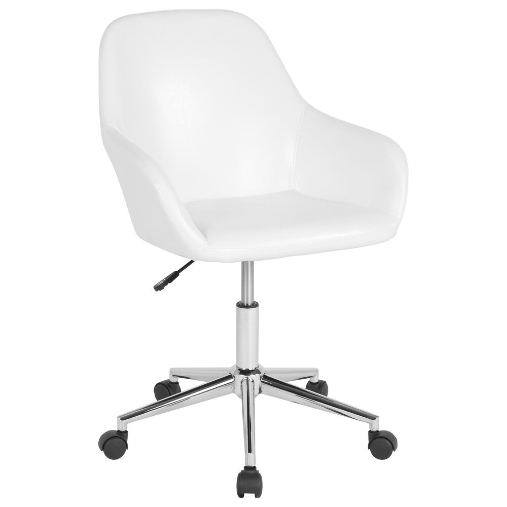 Flash Furniture Cortana Office Chair in White, , large