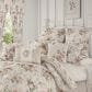 J. Queen New York Chablis 4-Piece King Comforter Set in Rose Gold, , large