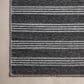 Magnolia Home Charlie Charcoal and Grey 8"6" x 11"6" Indoor/Outdoor Area Rug, , large