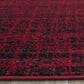 Safavieh Adirondack ADR116F 3" x 5" Red and Black Area Rug, , large