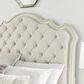 Millenium Arlendyne King Upholstered Bed in Antique White, , large