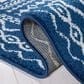 Safavieh Tulum TUL268N 6" x 9" Navy and Ivory Area Rug, , large
