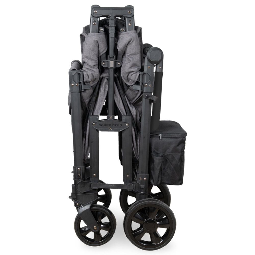 Wonderfold Elite Pro 2-Seater Stroller Wagon in Charcoal Gray, , large