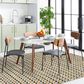 Safavieh Montauk 8" x 10" Gold, Blue and Black Area Rug, , large