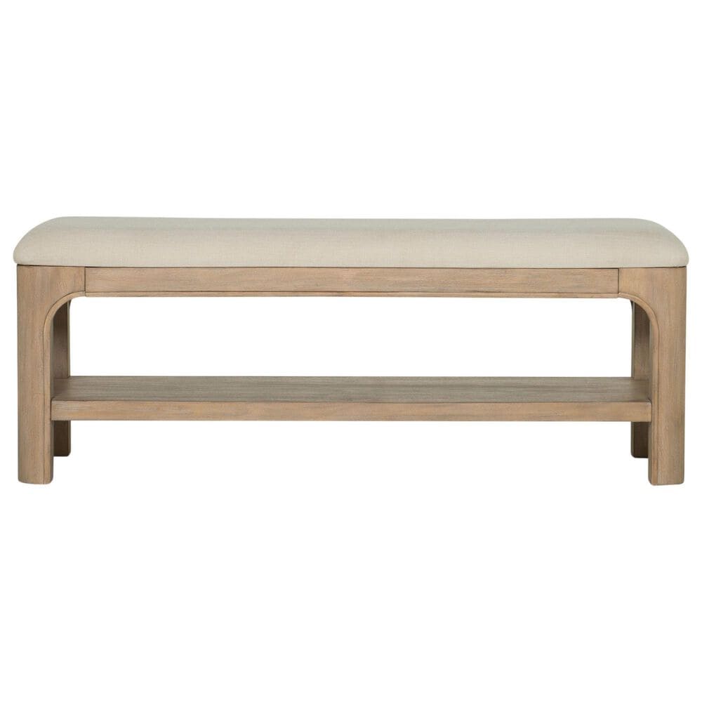 Coaster Solano Upholstered Bench in Beige, , large